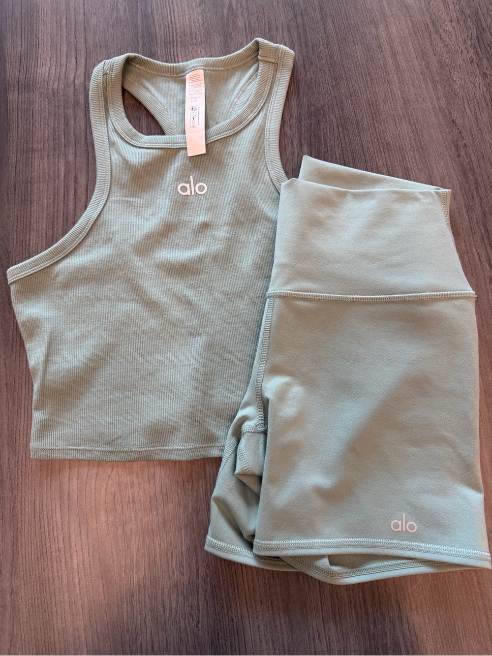 ALO Yoga Aspire Tank and Shorts